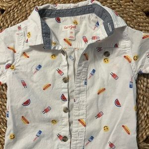 Cat & Jack Button Up Shirt 18M